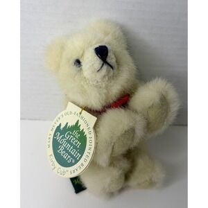 Mary Meyer Green Mountain Bears Kirby Cub Carol Carini 1993 Jointed Cream Plush